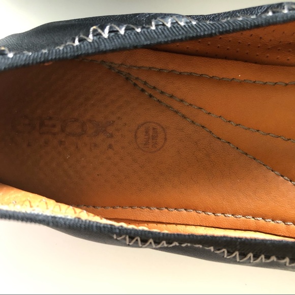 Geox Ballerina Flats Black Size 8 - Picture 8 of 8